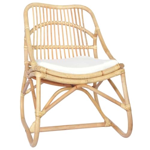 Sophrelle Chaise en rotin Lin,Fauteuils,7.56kg-325481