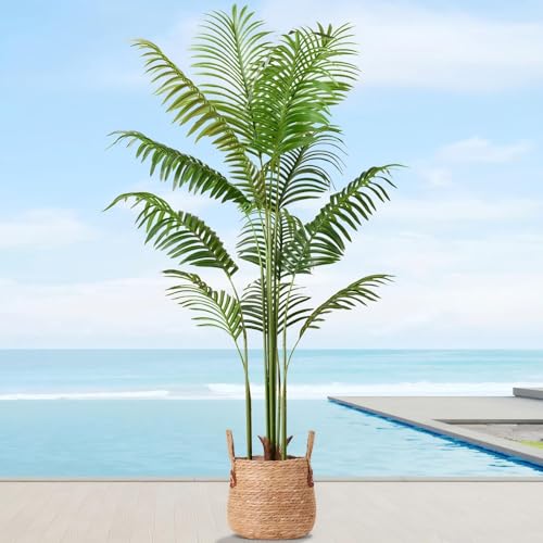 VGOBLO Artificial Palm Tree 5.5FT Tall Fake Tree Nearly Natural
