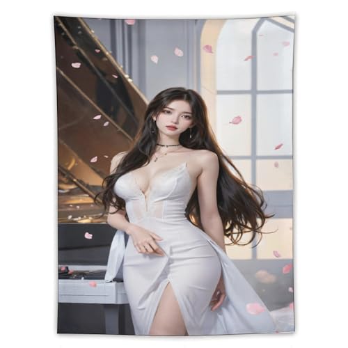 ���{�̕�����Y M3 (2389) �^�y�X�g���[ �唻 �Ǌ|�� ���i��^�y�X�g���[ ���@�\�Ǌ|�� ���_���ȃA�[�g �z�|�X�^�[ �͗l�ւ� ���� �� �J�[�e�� �V���j�� ���X ���M�t�g 60"x80"�i200x150cm�j