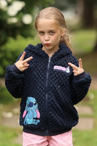 Image of Disney Girl /Boy Fleece Jacket Zipper Sherpa Fuzzy Hoodie Winter Coat 2-13Y
