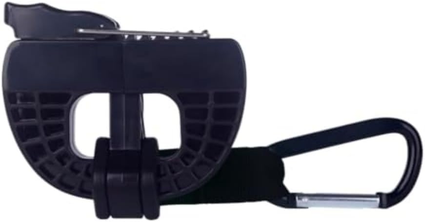 ​Portable Footwear Clip with Carabiner Hands-Free Gear Hook for The Shoe Spikes or Equipment Attached to the Bag