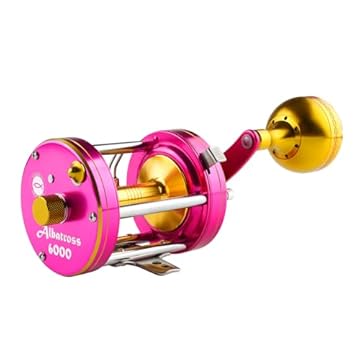 pink baitcasting fishing reels