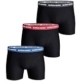 Björn Borg Contrast Solids Boxershorts (3er Pack)