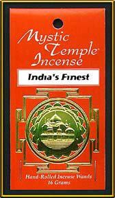 Patchouli (Primeval Forest Blend) - Mystic Temple Stick Incense - 18 Grams