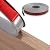 FAKILO U-Shape Edge Banding, 16.4ft TPE Self Adhesive Veneer Edging Trim Flexible Edge Protector, Furniture Edge Strip for Countertop Table Cabinets Shelves Restoration (12mm?Grey)