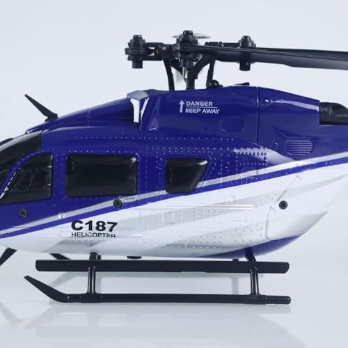 Hélicoptère télécommandé C187 EC135 modèle avion RC avec gyroscope stabilisation altitude - 5