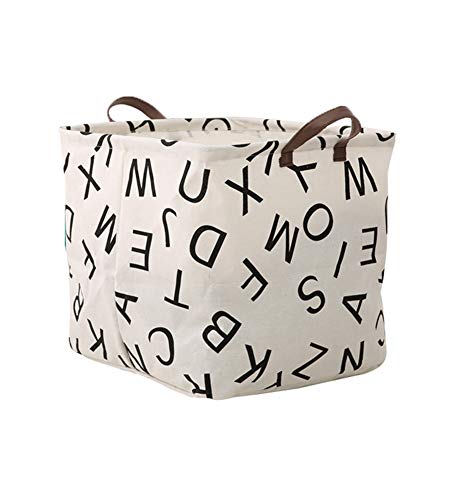 Dooxi Pieghevole Cesta Portaoggetti in Lino Cotone...