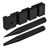 Abaodam Tragbarer Kettensägen Kettenspalter Metall Kompaktes Reparaturwerkzeug für Benzin Kettensägenketten Wiederverwendbarer Kettennieter für Kettensägenwartung