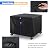 HOMEE Square Fire Pit Cover 32" x 32" x 24", 600D Heavy Duty Waterproof Fire Pit Table Cover, Outdoor Fireplace Cover, Firepit Furniture Table Covers Fits for 28-31" Fire Pit/Table