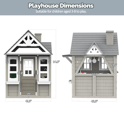 Seizeen GKP-01 Outdoor Kids Playhouse thumb #6