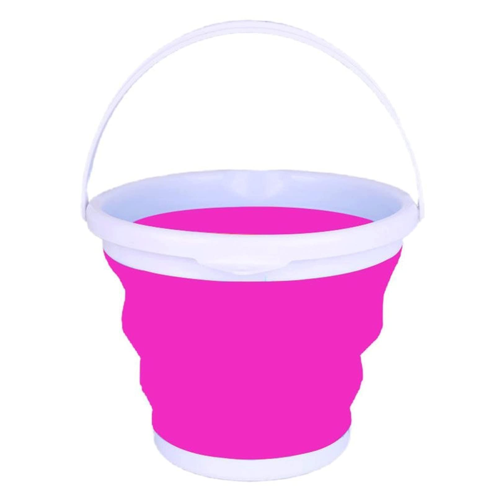 ZWENDE Mop Bucket Portable Folding Bucket Outdoor Fishing Cart Plastic Bucket Multifunctional Household Dishwashing Bucket Mop Bucket