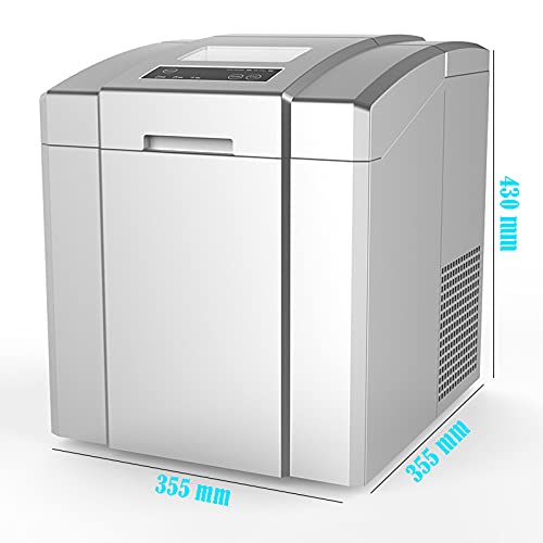 Máquina compacta portátil para hacer cubos de hielo miniatura 5