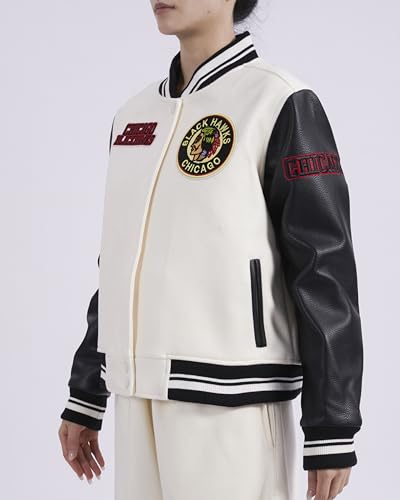 Image of Pro Standard Womens NHL Retro Classics Varsity Jacket