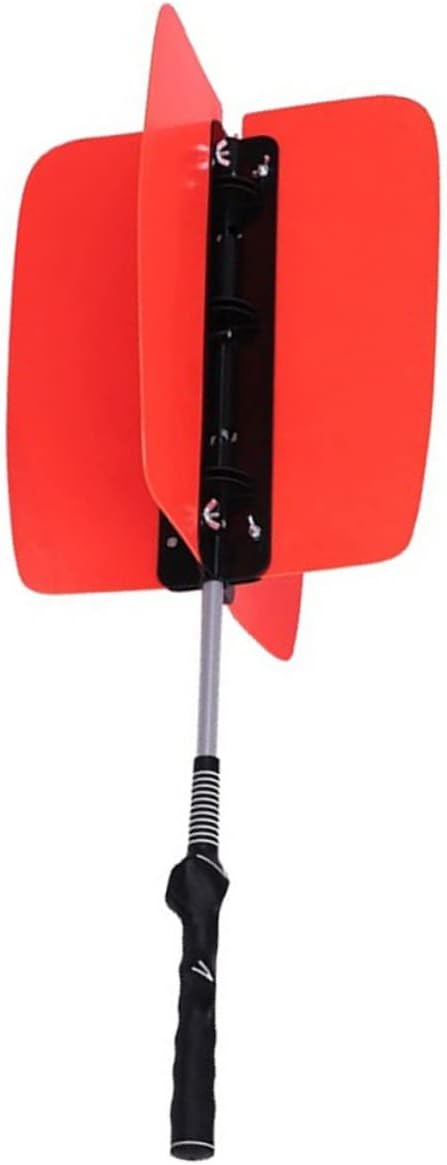 SUPVOX Golf Swing Resistance Trainer Swing Practice Equipment Fan Random Color