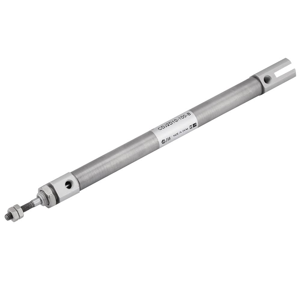 1 szt. walca pneumatyczna podwójny skok działania 100 mm kompaktowy cylinder powietrza ze stali nierdzewnej CDJ2D10-100-B