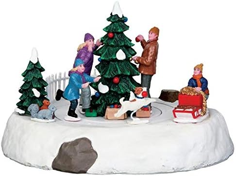 Lemax Village Collection Rascal Rover - Figura navideña a pilas (44772)