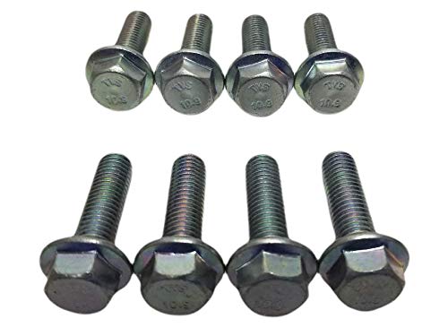 Z Whip Ls Or Lt Transmission Bell Housing Bolt Kit Compatible With Chevrolet Ls Series Engines & Transmissions Th350 700R4 4L60E 4L80E T56 Th400 Powerglide Automatic Manual Trans Bellhousing #TOP1