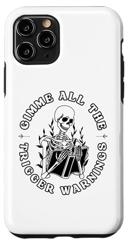 Bookish Book Lover Gimme All The Trigger Warnings Smut Books Coque pour iPhone 11 Pro