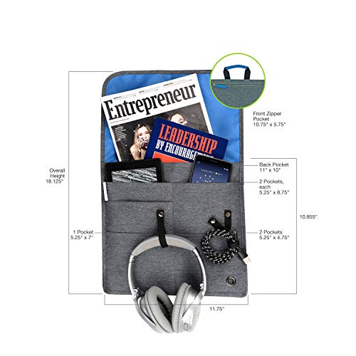 SO~MINE Organizador de bolso de avião | capa de mesa | bolsa organizadora traseira para assento de v