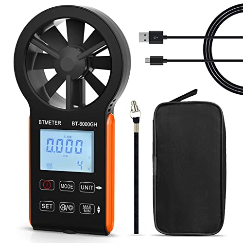 Anémomètre BTMETER US-BT-6000GH pour Activités Nautiques Nautisme et Randonnée en Montagne