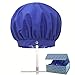 SUPERPOWER CAP The Only Shower Cap That Removes Humidity & Heat To Keep Dry Hair Styled | Large for Long, Curly & Thick | Adjustable | Most Breathable Waterproof Fabric w/37.5 Technology | Made in USA