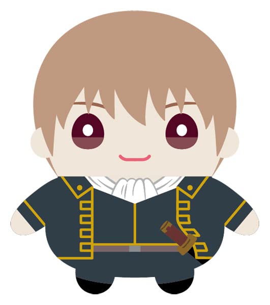 Gintama 沖田総悟 マスコット】銀魂 3年Z組銀八先生 ちびぐるみ ぬいぐるみ