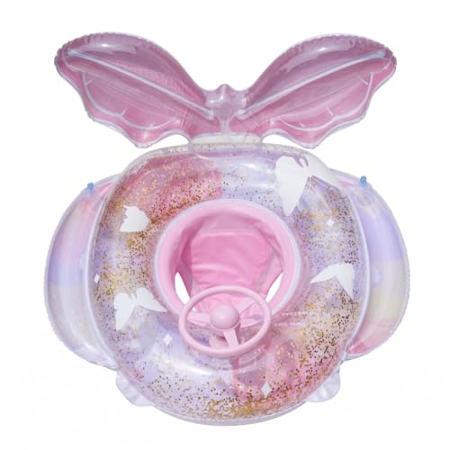 Flotteur de natation pour bébé violet à structure PVC ultra stable avec poignées