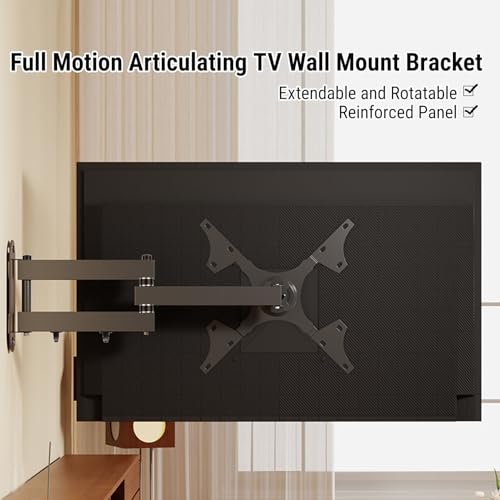 Support mural de téléviseur rétractable pour optimiser l'espace du salon