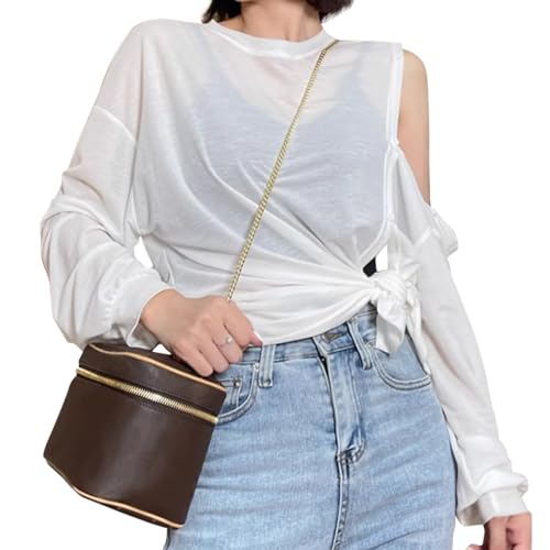 Image of Jiesinlov Purse Chain Adjustable Shoulder Strap with Small Metal Ball Replacement Transformation Crossbody Handbag