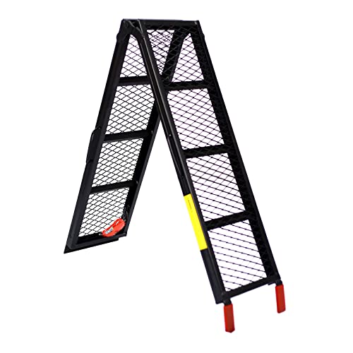 Wiltec Rampe de Chargement Pliable 2030 x 282 x 44 mm – capacité de Charge Max. 340 kg –...