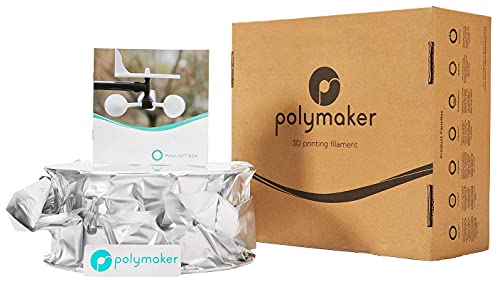 Filamento ASA Polymaker 2.85mm 3000g blanco resistente UV y clima - Fernando Cortés