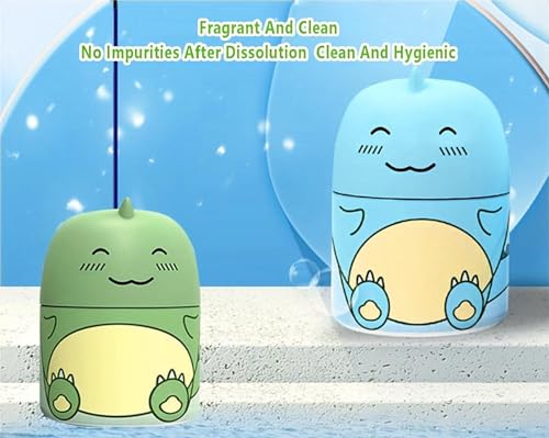 Rchovsam Toilet Bowl Cleaner Bottle Toilet Cleaner Cute Dinosaur Cleaning Odor Removal Stain Removal Makes Toilet Bowls Look New with a Light Fresh Scent- Green by Rchovsam - Image 5