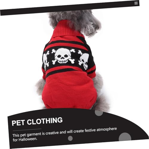 Disfraz Halloween para Perro Talla XL Rojo miniatura 4