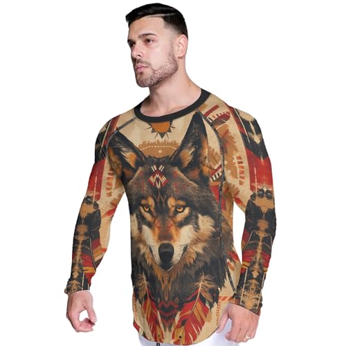 Desantiago Workout Compression Shirt, Mens Rash Guard Long Sleeve, Jiu Jitsu Rash Guard Men4