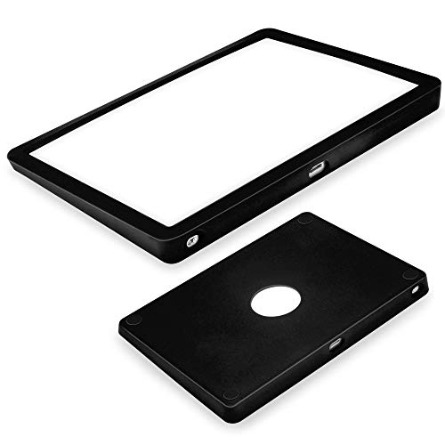 Silicone case for Magic Trackpad 2 Silicon case for Apple Wireless Touchpad Apple Trackpad Protective Cover，Anti-dust and Anti-Scratch Washable Wear-Resistant Silicone Skin (Black)