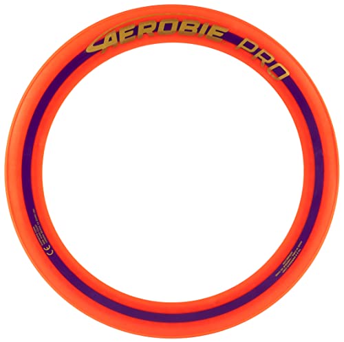 Aerobie Pro Flying Ring Wurfring mit Durchmesser 33 cm, orange, für Erwachsene und Kinder ab 5 Jahren (TOGGO Toys 2022)