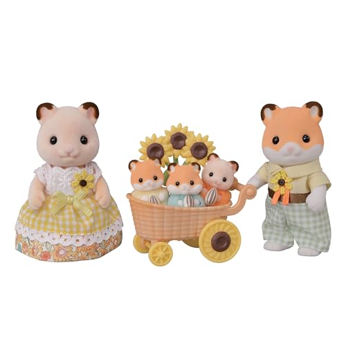 シルバニアファミリー 人形 【 ハムスターファミリー 】 FS-61 STマーク認証 3歳以上 おもちゃ ドールハウス Sylvanian Families エポック社 EPOCH