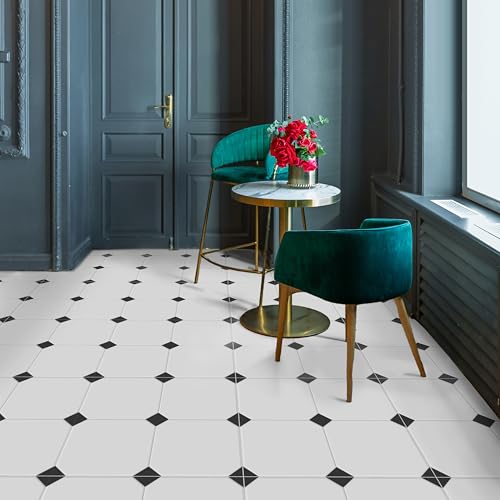 Betera Classique Blanco 22-3/4" x 22-3/4" Porcelain Floor and Wall