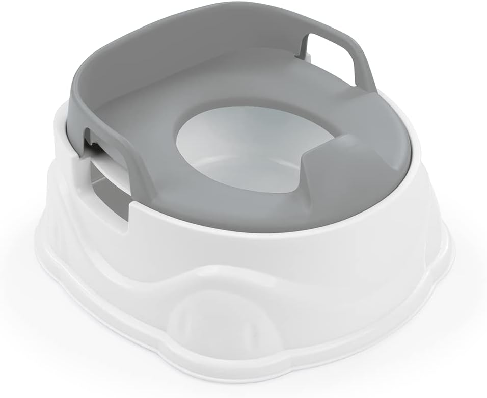 Dolu 3 in 1 Educational Plaspot with Toilet Reducer Grey White