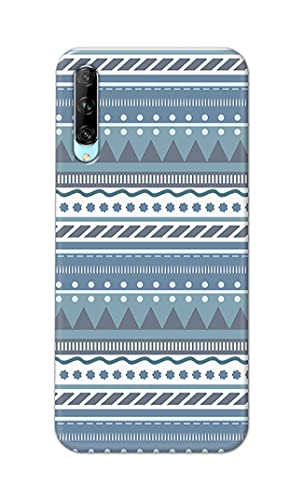 Image of Printed Hard Back Cover Case for Honor 9X Pro | Huawei Y9s Back Cover (Seamless Geometric Tribal Pattern) -1803