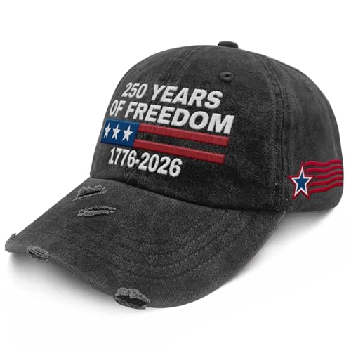 Image of 4th of July 250th Anniversary Dad Hats - Just Here for the Fireworks, Fireworks Director - Patriotic Baseball Cap