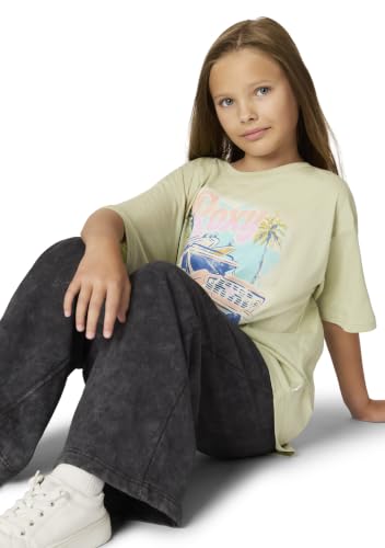 Image of Roxy Girls' Pull-on Fleece Jogger Sweatpants with Elasticized Drawstring Waistband