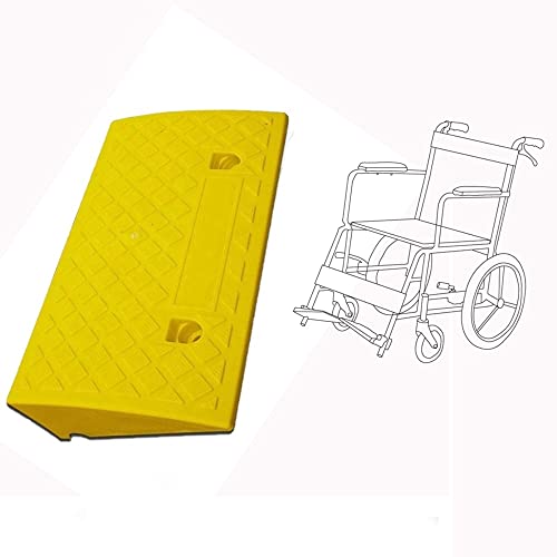 Rampas antideslizantes FREAZE para entrada, plástico amarillo 40x60x22cm miniatura 1