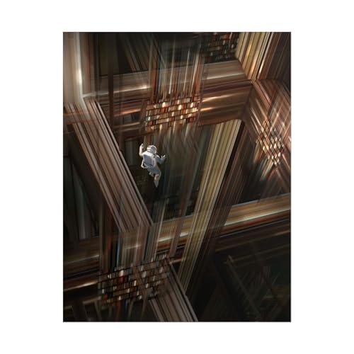 Arte de pared espacial interestelar, decoración moderna del hogar, póster de película famosa, decoración de ciencia ficción, arte de secretos del universo, póster