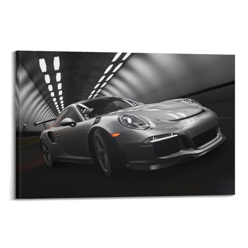 Poster 911 GT2 sur toile pour habiller un mur vide de chambre à coucher