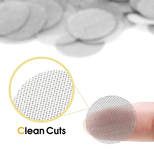200 PCS 1/2 Inch Stainless Steel Pipe Screens, 1/2 Inch Metal Pipe Screen with Metal Box - Image 4