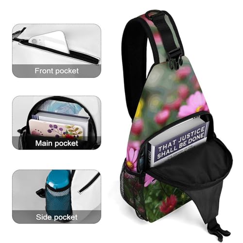Bloque Sling Bag Mochila cruzada para senderismo miniatura 4
