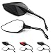 Area1 Specchietti Specchietto Moto Omologato Universali Retrovisori per Moto Omologati (2xM10 filetto destro) compatibili con BMW KTM Yamaha Honda Kawasaki KSR Moto Suzuki Triumph Aprilia Ducati Beta