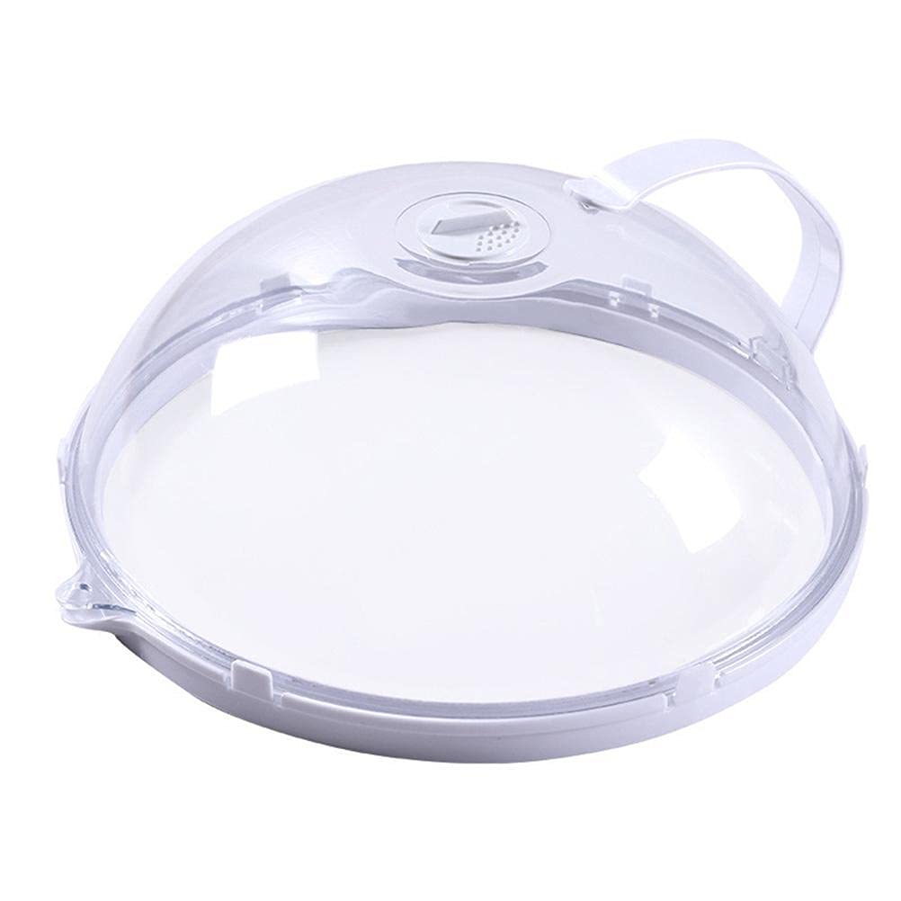 Fencelly Microwave Food Cover, Microwave Splatter Cover with Adjustable Steam Vents High Temperature Food Heating Cover