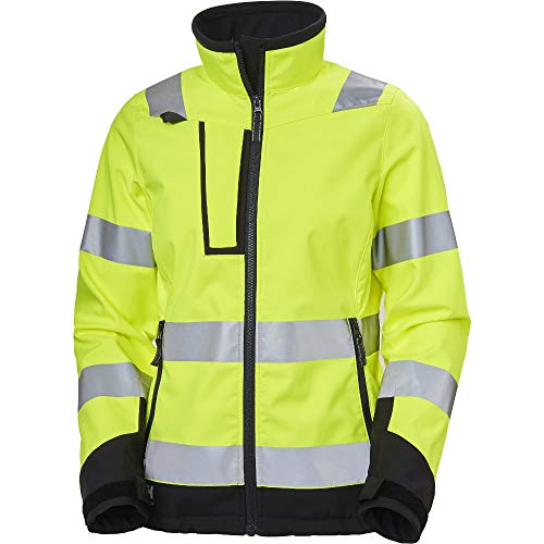 Hh Workwear W Luna Hi Vis Softshell Jacket Color: 369 Yellow Talla: Xl